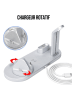 SmartCase Docking-Station für iPhone, Apple-Watch und AirPods in Silber