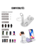 SmartCase Stacja dokująca w kolorze srebrnym do iPhone, Apple Watch i AirPods