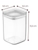 Violeta Home 18-delige set: voorraadpotten antraciet