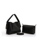 Lucky Bees Schoudertas zwart - (B)25 x (H)20 x (D)11 cm