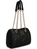 Lucky Bees Henkeltasche in Schwarz - (B)23 x (H)20 x (T)16 cm