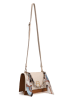 Lucky Bees Henkeltasche in Beige/ Hellbraun - (B)23 x (H)16 x (T)9 cm