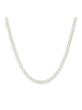 The Pacific Pearl Company Parelketting wit - (L)42 cm