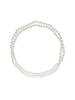 Perldesse Naszyjnik perłowy w kolorze białym - dł. 90 cm