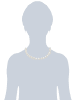Perldesse Perlen-Halskette - (L)45 cm