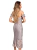 made of emotion Kleid in Grau/ Bunt