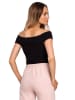 made of emotion Top in Schwarz