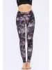 Onamaste Trainingsleggings in Schwarz/ Pink