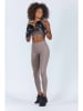 Onamaste Trainingsleggings in Dunkelbeige