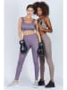 Onamaste Trainingsleggings in Dunkelbeige