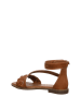 Patrizia Pepe Leren sandalen bruin