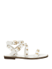 Patrizia Pepe Sandały w kolorze białym