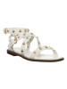 Patrizia Pepe Leder-Sandalen in Weiß