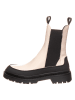 GANT Footwear Leder-Chelsea-Boots in Schwarz/ Beige