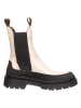 GANT Footwear Leder-Chelsea-Boots in Schwarz/ Beige