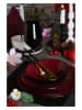 Trendy Kitchen by EXCÉLSA 18tlg. Tafelservice "Japan" in Rot/ Schwarz