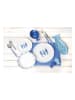 Trendy Kitchen by EXCÉLSA 4-delige set: kommen "Ocean" blauw - (B)17 x (H)5 x (D)11 cm