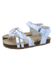 billowy Sandalen in Weiß