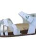 billowy Sandalen in Weiß