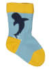 Walkiddy 2-delige set: sokken blauw
