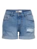 JDY Spijkershort "Jdytyson" lichtblauw