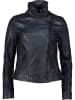Caminari Lederjacke "Cabi" in Dunkelblau