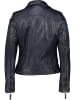 Caminari Lederjacke "Cabi" in Dunkelblau