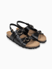 BACKSUN Sandalen "Codial" in Schwarz