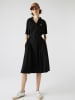 Lacoste Polokleid in Schwarz