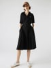Lacoste Polokleid in Schwarz