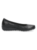 Caprice Leder-Ballerinas "Faby" in Schwarz
