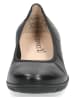 Caprice Leder-Ballerinas "Faby" in Schwarz