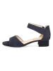 Caprice Leren haksandalen "Carla" donkerblauw