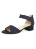 Caprice Leren haksandalen "Carla" donkerblauw