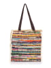 Peace & Love Shopper bag ze wzorem - 37 x 40 x 10 cm