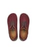 Comfortfusse Leren enkelschoenen bordeaux