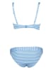 s.Oliver Bikini w kolorze błękitno-białym