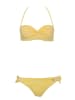 s.Oliver Bikini w kolorze żółto-białym