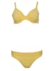 s.Oliver Bikini w kolorze żółto-białym