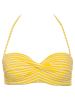 s.Oliver Bikini w kolorze żółto-białym