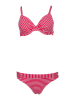 s.Oliver Bikini w kolorze czerwono-białym