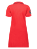 Geographical Norway Sukienka polo w kolorze czerwonym