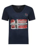 Geographical Norway Shirt in Dunkelblau