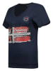 Geographical Norway Shirt in Dunkelblau