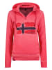 Geographical Norway Hoodie in Pink