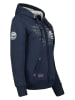 Geographical Norway Sweatjacke in Dunkelblau