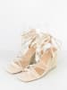 Sixth Sens Sleehaksandalen beige