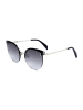 Maje Damen-Sonnenbrille in Silber/ Schwarz/ Grau