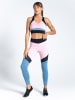 Dare 2b Trainingsleggings "Born to Shine" in Rosa/ Blau