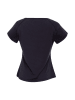 Dare 2b Koszulka funkcyjna "Cyrstallize Tee"  w kolorze ciemnoszarym ze wzorem